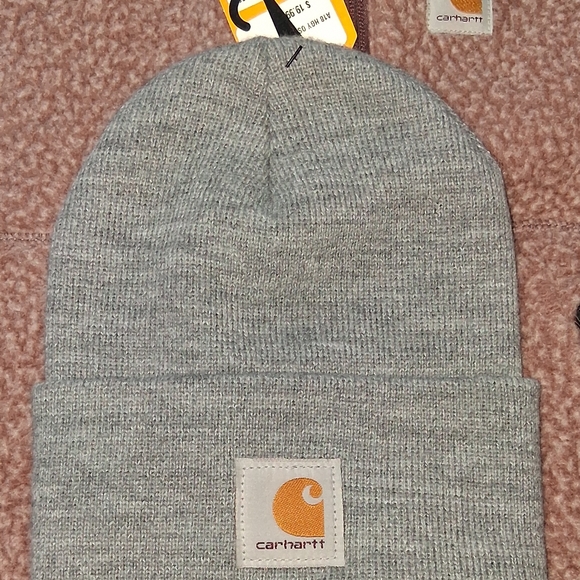 Carhartt Gray Beanie - Picture 3 of 4
